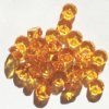 25 4x8mm Faceted Topaz Rondelle Beads